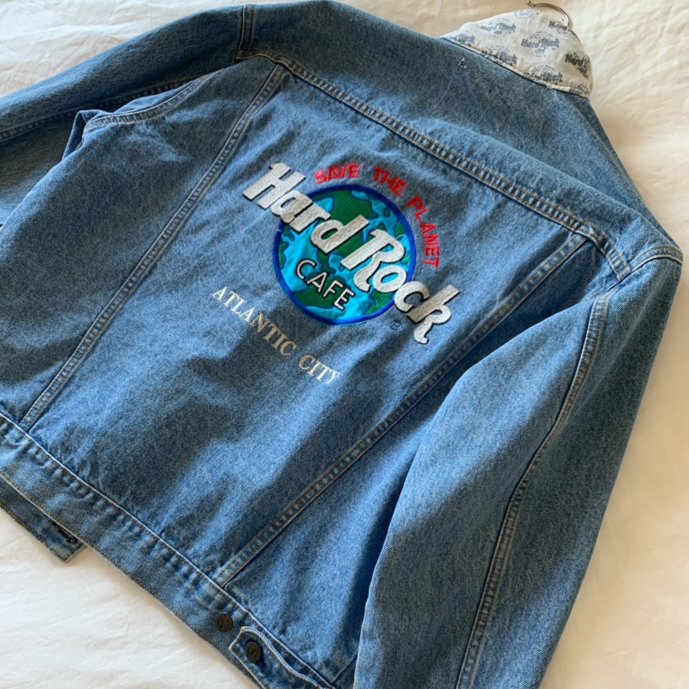 Authentic Vintage 1971 Hard Rock Denim Jacket